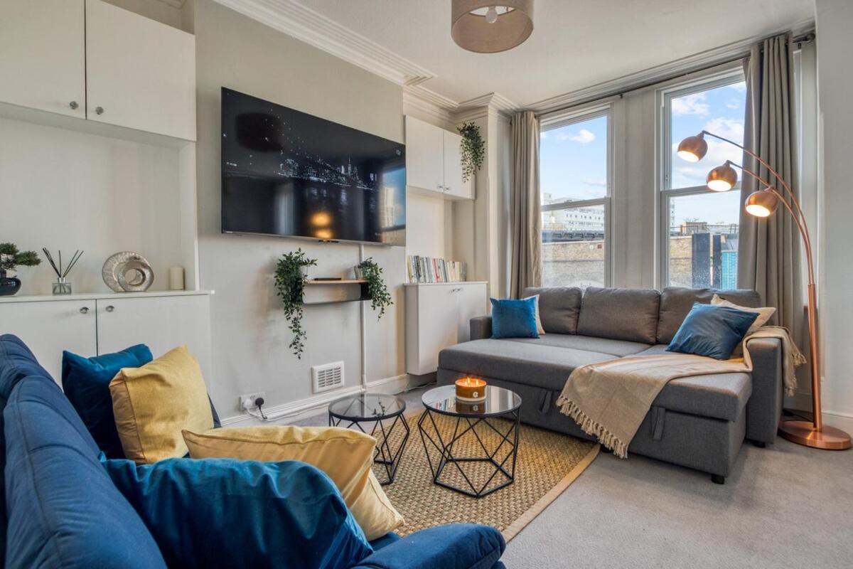 Chic 1bed And Terrace In Battersea Appartamento Londra