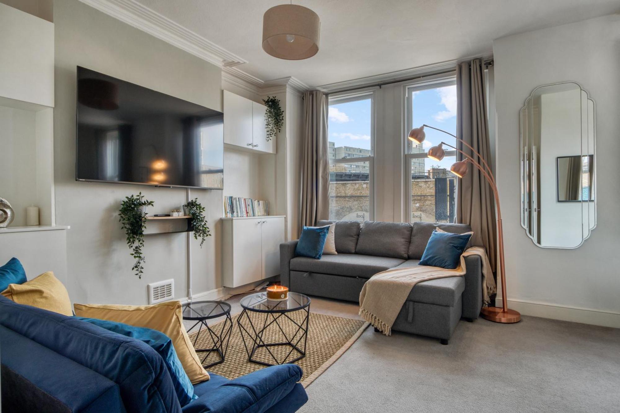 Chic 1bed And Terrace In Battersea Appartamento Londra