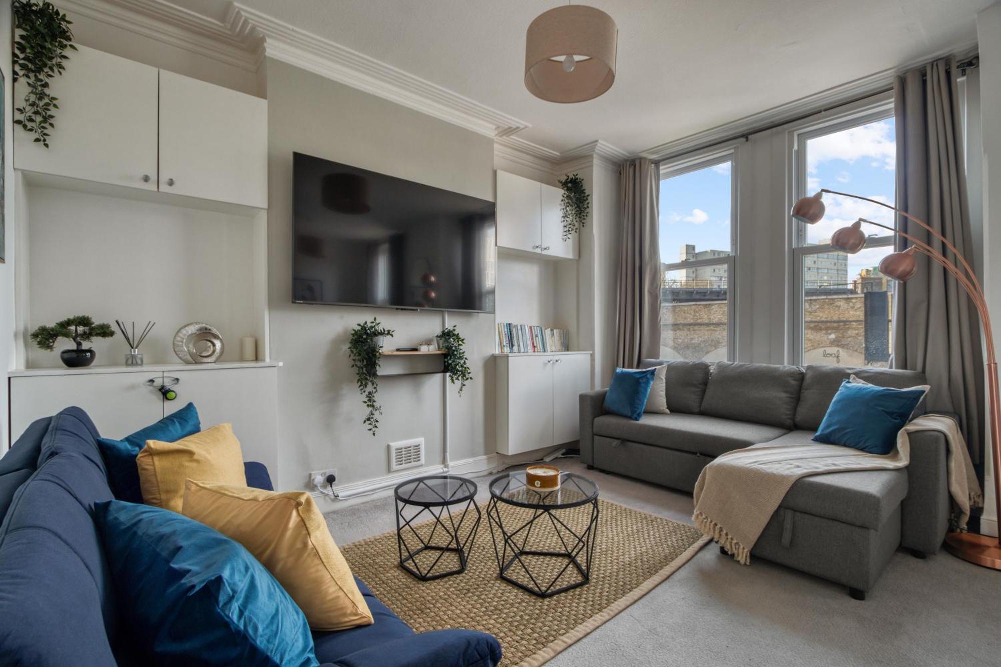 Chic 1bed And Terrace In Battersea Londra